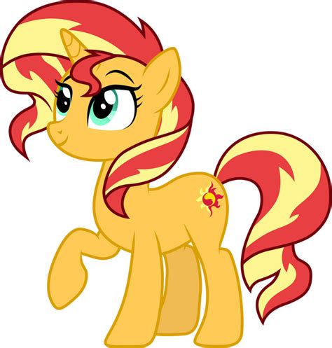 Sunset Shimmer pony by CloudyGlow on DeviantArt