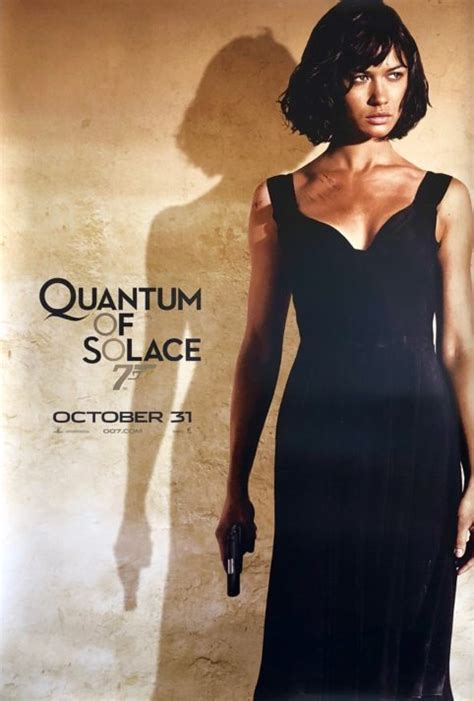 Original James Bond: Quantum of Solace Movie Poster - Olga Kurylenko