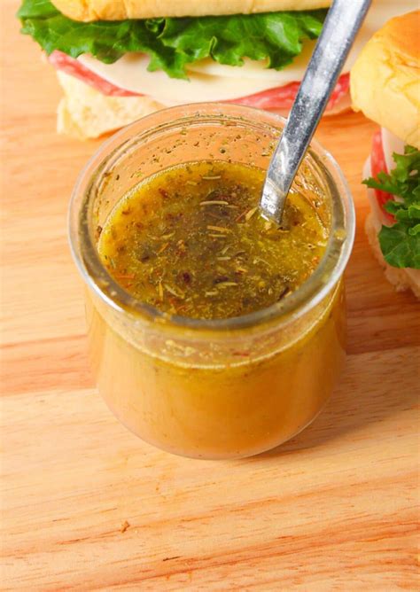 The Best Italian Sub Dressing (Quick and Easy!) - The Balanced Nutritionist