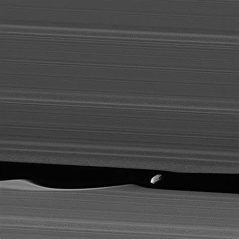 Cassini shows strange Saturn moon Pan | Space | EarthSky