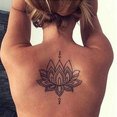 Spine Tattoos and Designs: 100+ Most Popular Lotus Tattoos Ideas for Women