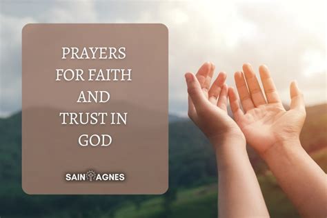 8 Prayers For Faith And Trust In God: The 3rd is Miraculous!