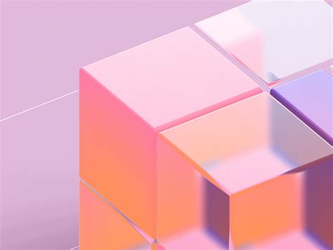 3D Glass Cube by Felix Ngo on Dribbble