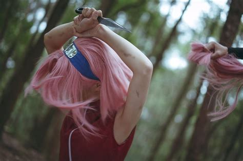 Pin by Hahahaha on Naruto cosplay | Sakura haruno cosplay, Sakura ...