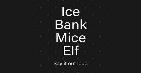 Ice Bank Mice Elf Practical Joke - Practical Joke Novelty - Hoodie ...