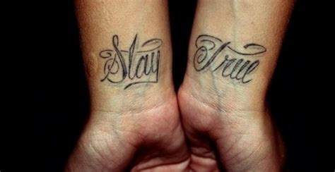 stay true | Tattoo fonts, Gorgeous tattoos, Body art tattoos