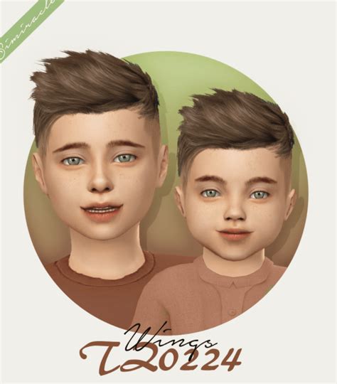 New Sims 4 Male Child Hair Custom Content — SNOOTYSIMS