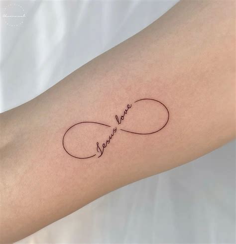 Love Yourself Infinity Tattoo