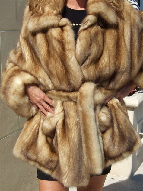 LAFOURRURE2: Sable fur jacket