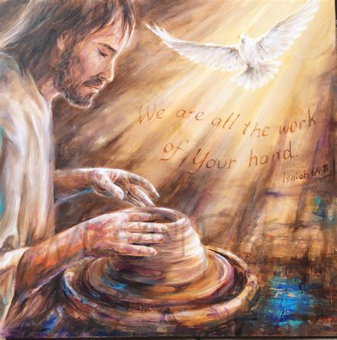 Parting the Waters to Lead Me Original Painting or Print of Jesus ...