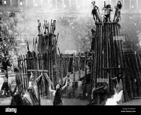 CHRISTIAN EXECUTION SCENE FABIOLA (1949 Stock Photo - Alamy