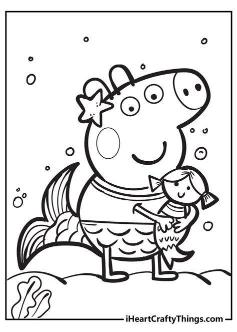 Peppa Pig Coloring Pages