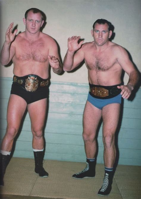 Danny Hodge & Dory Funk Jr. Japan 1969 | Pro wrestling, Professional ...