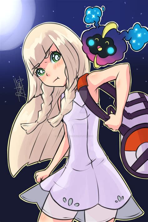 Lillie and Nebby - Pokemon Moon by CRAZZEFFECT on DeviantArt