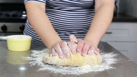 KNEADING DOUGH | how to knead dough by hand - YouTube