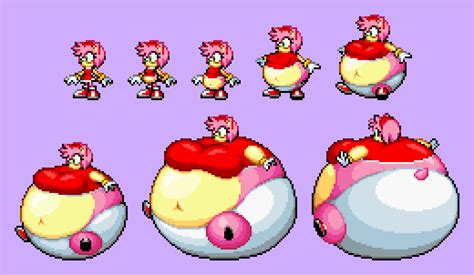 Amy inflation sprites by Max-Digital on DeviantArt