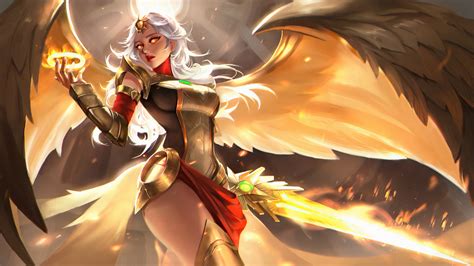 Kayle, Transcended, League of Legends, LoL,Video Game, Art 4k, HD ...