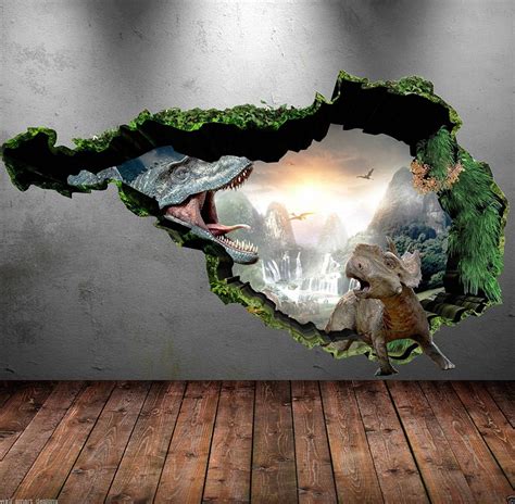 18 Best Ideas of Dinosaur Wall Art