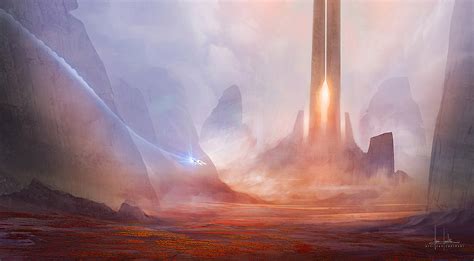 Science Fiction environment & concept art :: Behance