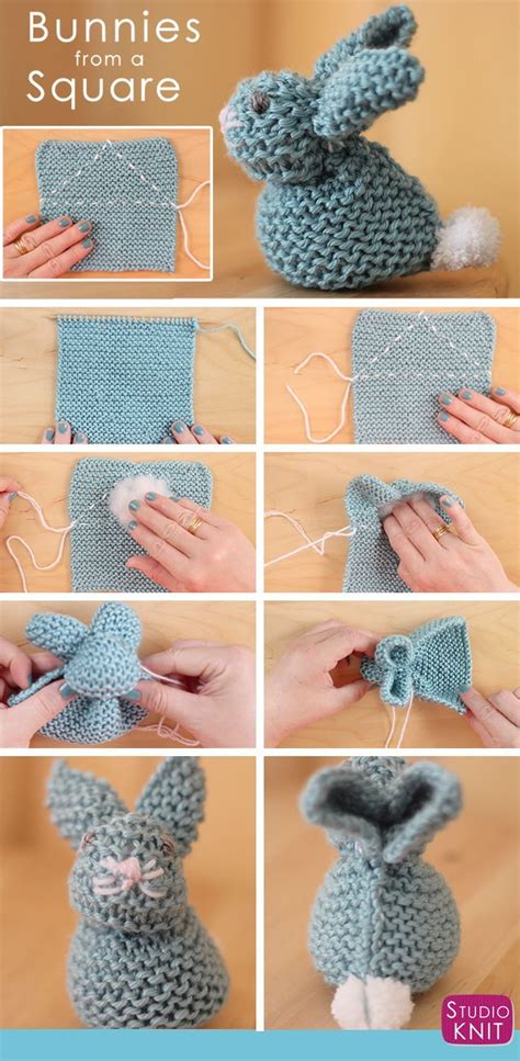 Evolution: from swatch to bunny to elephant (with scarf) : r/knitting