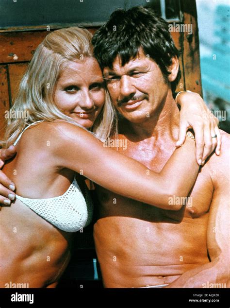 CHARLES BRONSON and wife Jill Ireland who died in 1990 Stock Photo ...