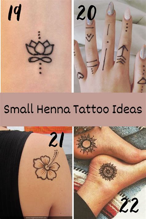 Cool Henna Tattoo Ideas - Printable Form, Templates and Letter