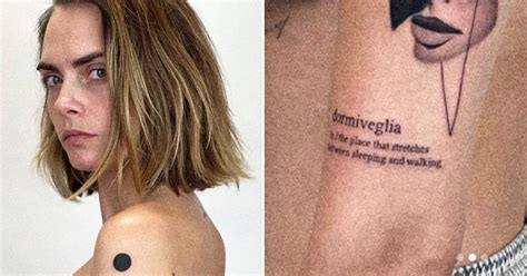 Cara Delevingne's new tattoo leaves fans cringing over 'embarrassing ...