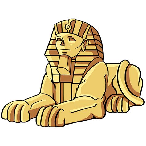 How to Draw the Sphinx - Really Easy Drawing Tutorial