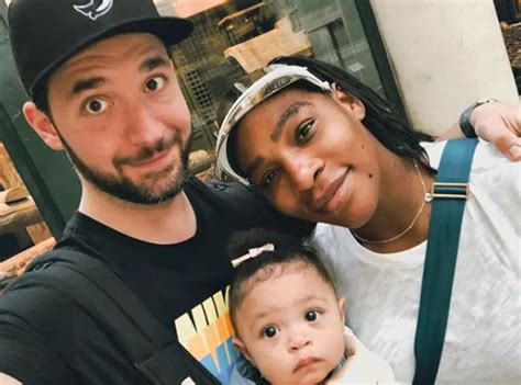 Serena Williams' husband moved by how fast Olympia has grown