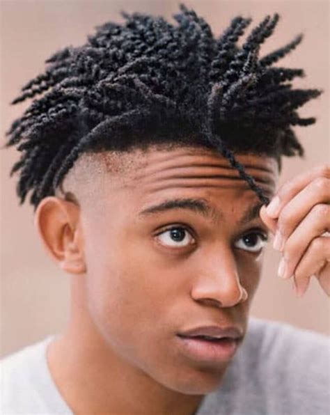 Mens Twists Hairstyles, Dreadlock Hairstyles For Men, Black Men ...