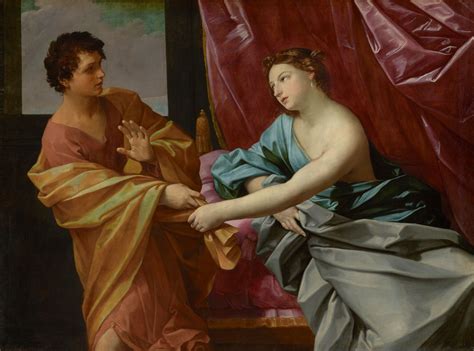 Joseph and Potiphar's Wife (about 1630) by Guido Reni - Public Domain ...