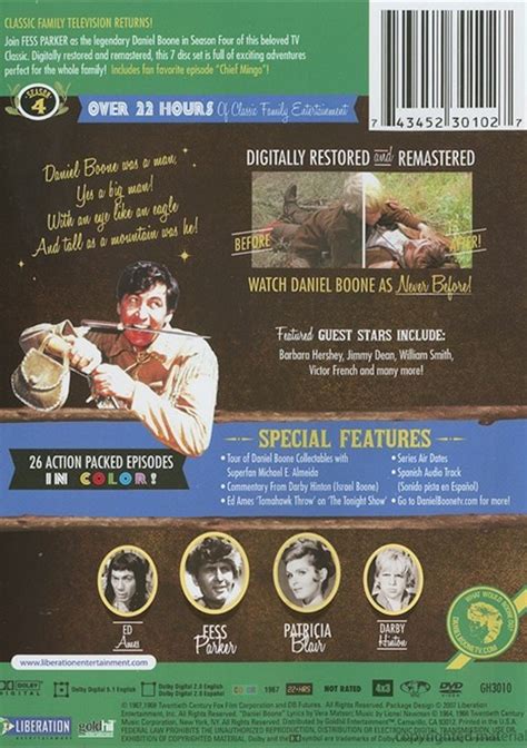 Daniel Boone: Season 4 (DVD 1967) | DVD Empire