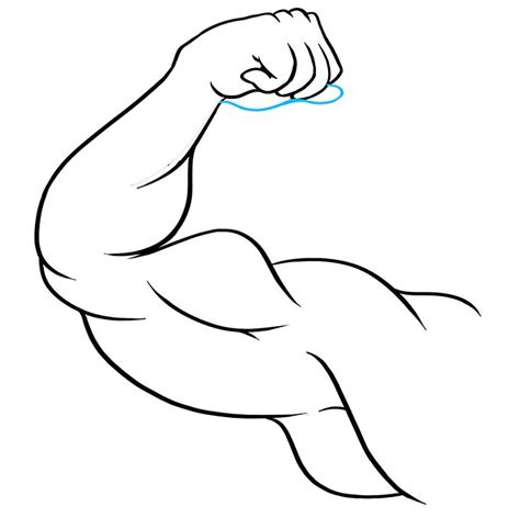 How to Draw a Biceps - Really Easy Drawing Tutorial | Coloring pages ...