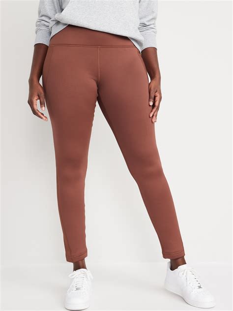 High-Waisted UltraCoze Fleece-Lined Leggings for Women | Old Navy