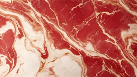 Premium AI Image | Red and Gold marble texture for tile wallpaper ...