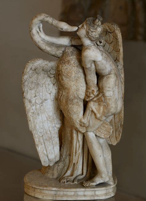 Leda and the Swan. Marble. Roman copy of late Hadrian age from an attic ...