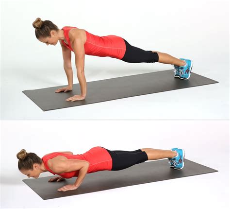 Negative Push-Up | Chest Exercises | POPSUGAR Fitness Photo 3