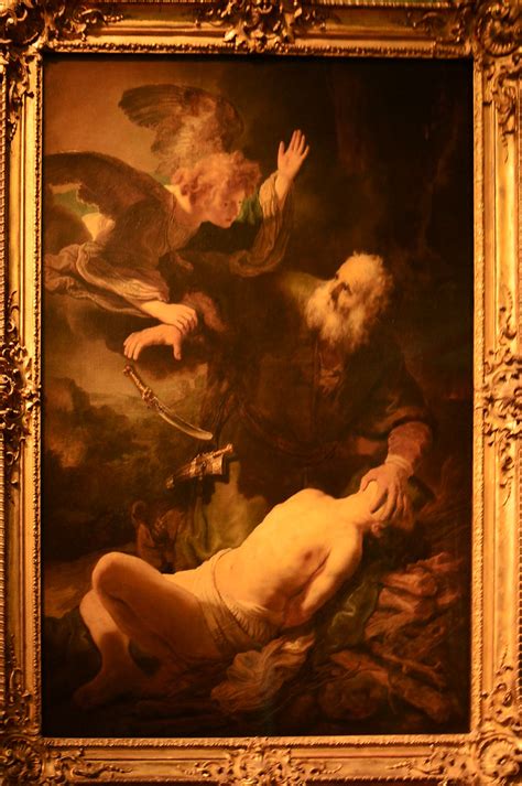 Sacrifice of Isaac, Rembrandt | Holland. 1635 Rembrandt Room… | Flickr