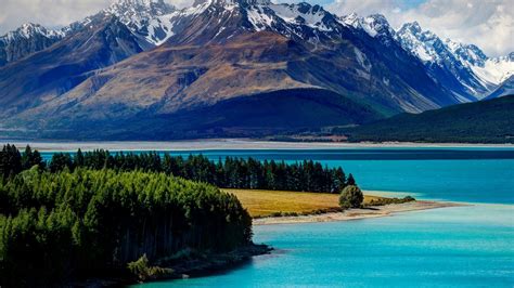 Amazing Tekapo lake from New Zealand