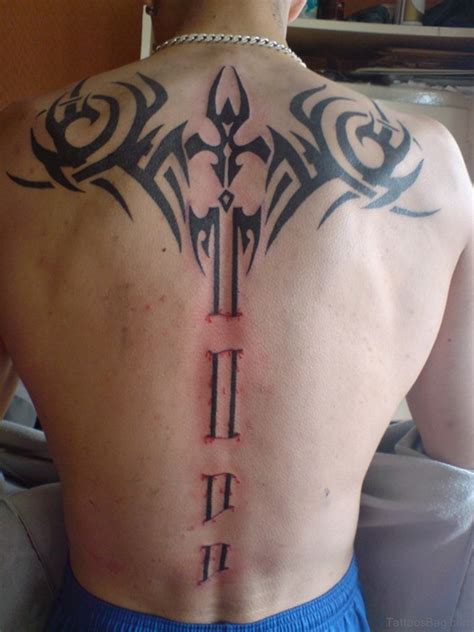 40 Elegant Sword Tattoos For Back