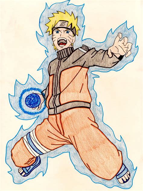 Naruto Rasengan Drawing at GetDrawings | Free download