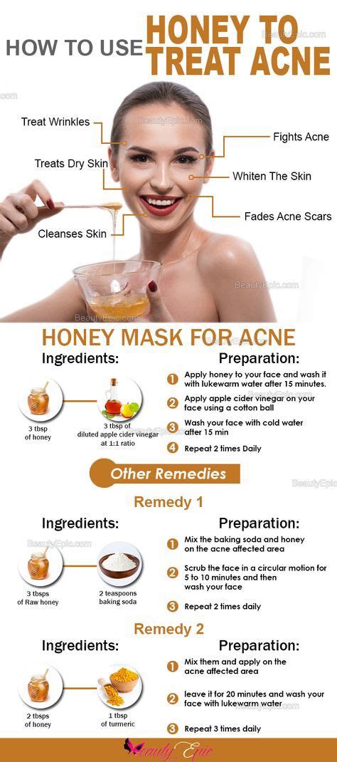 7 Effective Ways to Get Rid of Acne with Honey | How to treat acne ...