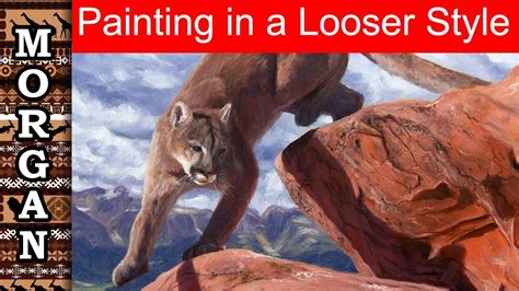 Oil painting lesson - painterly approach to wildlife art