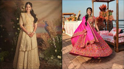 In pics: Radhika Merchant looks ethereal in custom Abu Jani Sandeep ...