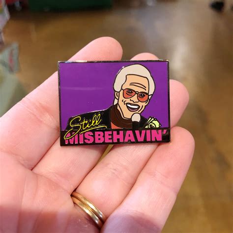 Baby Billy Misbehavin’ Enamel Pin Righteous Gemstones – The Foxy Hipster