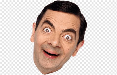 Rowan Atkinson Mr Bean Face