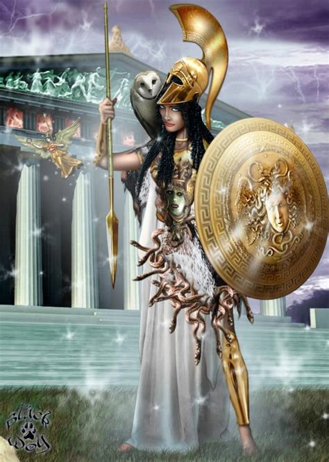 Goddess Athena - Θεά Αθηνά Athena is the goddess of wisdom, courage ...