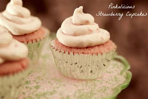 Pinkalicious Strawberry Cupcakes | Faithfully Free