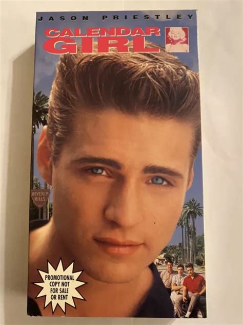 CALENDAR GIRL JASON Priestley, Jerry O'connell Vhs 1993 £9.50 - PicClick UK