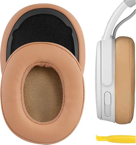 Amazon.com: Geekria QuickFit Protein Leather Replacement Ear Pads for ...